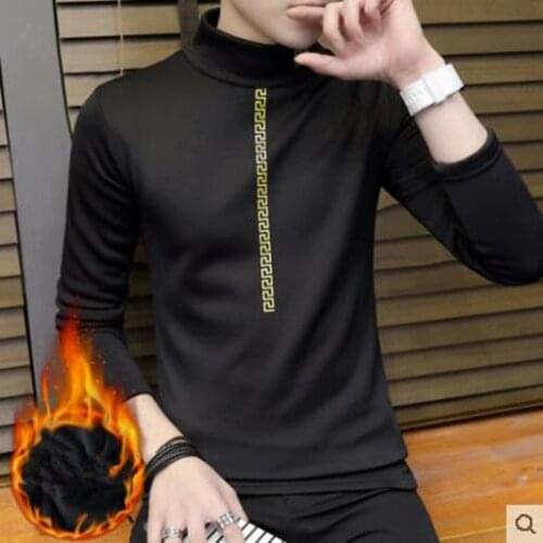 Wei clothing men autumn and winter plus velvet plus NEW knitwear jacket mens handsome jacket boyfriend gift harajuku hoodies