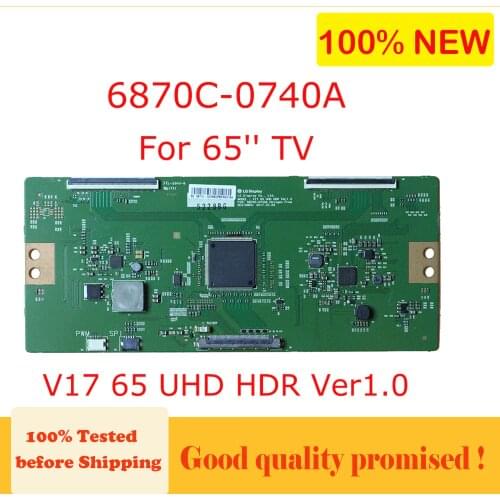 NEW Original LG T-con Board 6870C-0740A For 65'' TV Logic Board 6871L 5228B Model V17 65 UHD HDR Ver1.0 6870C 0740A