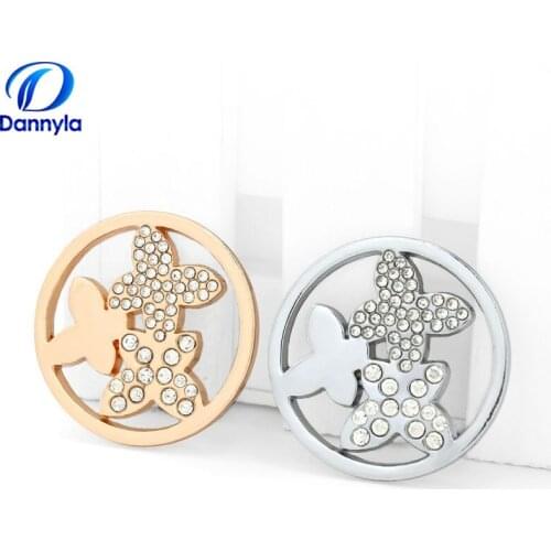 Wholesale 1pc/lot 33mm My Moneda Crystal Coin Fit 35mm Coin Frame MICO40