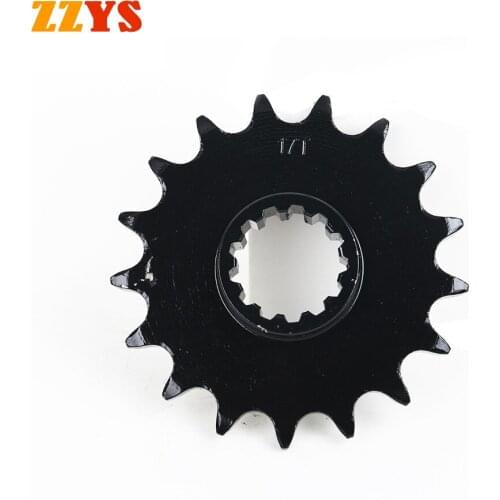 520 17T 17 Tooth Motorcycle Front Sprocket Gear Staring Wheel For BMW S1000 S1000RR Sport 2012-2018 S1000X XR S 1000 HP4 520-17T