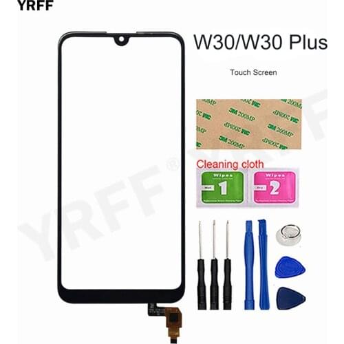 Touch Panel Sensor LG W30 Touch Screen Digitizer 6.26'' W30 Plus Front Glass Sensor LM-X440IM LM-X440ZM Panel Replacement