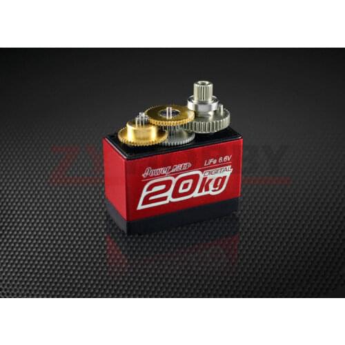 LF-20MG Standard Digital High Torque RC Servo For Airplane 1:10 / 1:8 RC Cars Robots Steering Servo