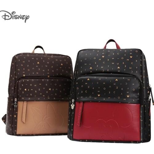 Disney Baby Diaper Bag USB Insulation Heating Mummy Backpack Mommy Maternity Bag for Baby Care Travel Stroller Nappy Bag Handbag