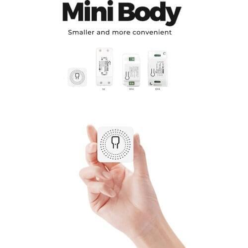 MINI Two-WAY DIY Smart Wifi Switch Small Remote Control work with Alexa/Google Home