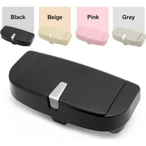 Universal Car Glasses Box Storage Holder Sunglasses Auto Audi Accessories Case For VW Mount Clip Visor Interior BMW S7N7