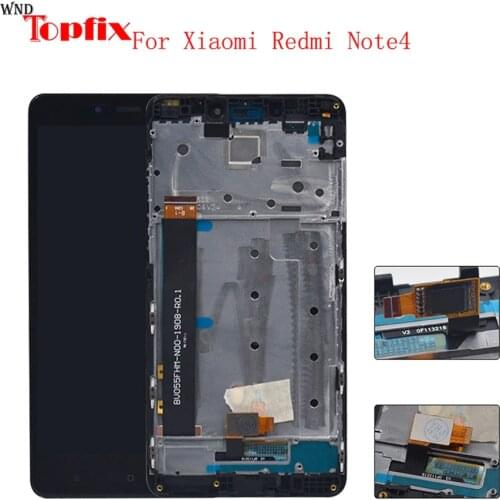 WNDTOPFIX Screens For Xiaomi Redmi Note 4