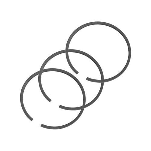 Spare Part 65mm Outside Diameter Black Metal Piston Rings Set