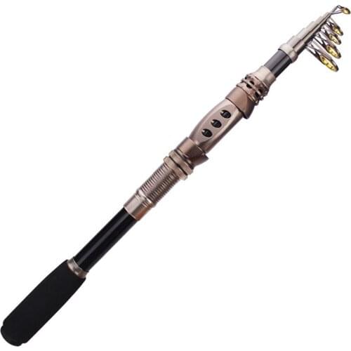 1.8/2.1/2.4/2.7/3.0/3.3M HARD Fishing Rod High Carbon Fiber Telescopic Fishing Rod Suitable Bait Weight is 30g-60g