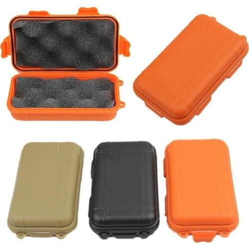 1Pcs Survival Airtight 2 Size Storage Matches Small Tools Shockproof Waterproof Boxes Nylon Survival Equipment Holder