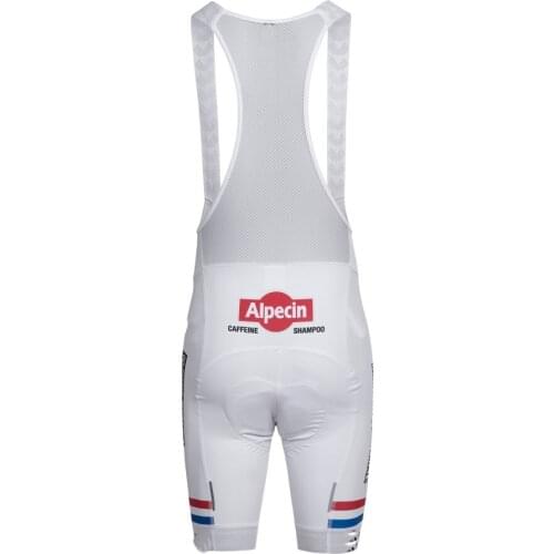 2021 ALPECIN FENIX TEAM NL CHAMPION 3 COLORS ONLY CYCLING WEAR ROPA GEL PAD CICLISMO BIB SHORTS WITH POWER BAND SIZE XS-4XL