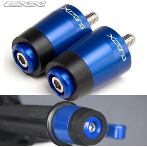 Motorcycle Accessories For KYMCO XCITING 250 300 400 400i 400S 500 550 CNC Aluminum Handlebar Grips Handle Bar Cap End Plugs