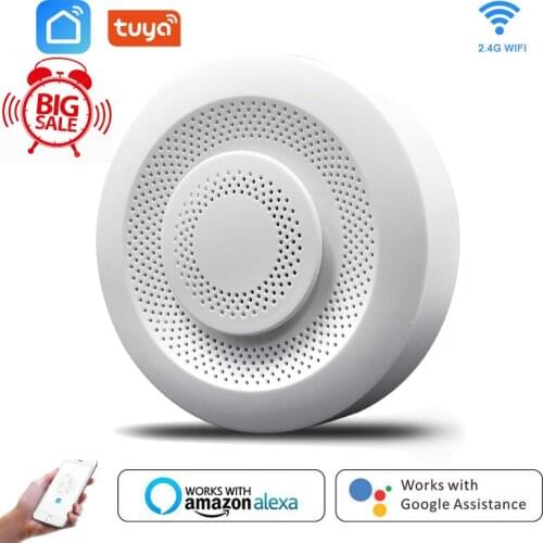 Suitable For Tuya Wifi Smart Air Box Formaldehyde VOC Carbon Dioxide Temperature And Humidity Sensor Automatic Alarm Detector