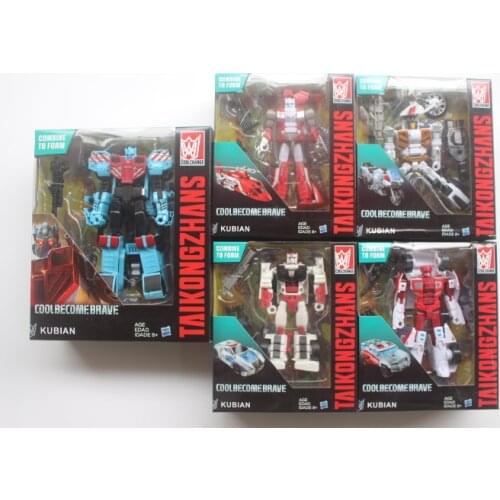 TOMY Transformers Action Figure Deformation Toy King Kong Guardian Fire Truck Ambulance Police Car Autobot Big Defender Model