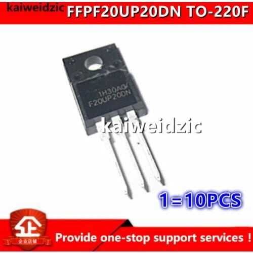 Kaiweikdic New imported original F20UP20DN FFPF20UP20DN Schottky diode switching power supply TO-220F Integrated circuit