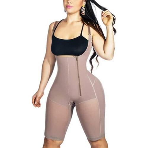 Postpartum Recovery Compression Garment Side Zipper Tummy Control Shapewear Slimming Fajas Sheath Woman Flat Belly для похудения