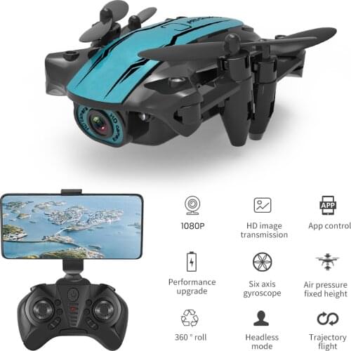 CS02 Mini Rc Drone Quadcopter Wifi Fpv Hd Camera Altitude Hold Mode Foldable Rc Drone Quadcopter Aerial Photography Helicopter