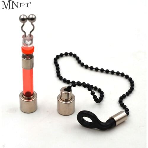 MNFT 1Set Carp Fishing Swingers Can Insert a Luminous Stick Fishing Alarms Rod Light Bobbins Hangers Accessories