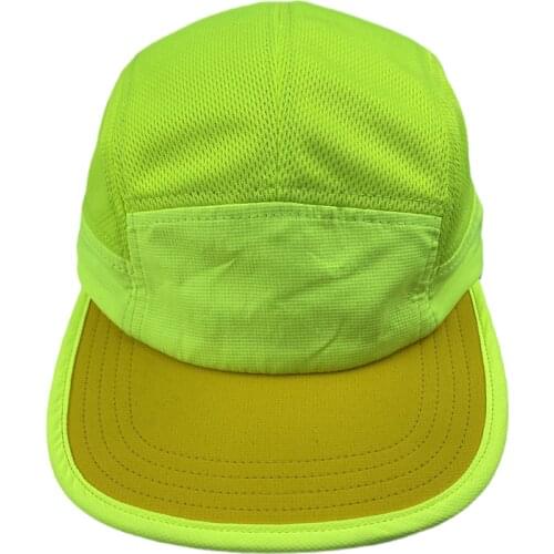 Wholesale Custom 5 Panles Summer Running Cap Mens And Womens Caps Net Gauze Breathable Mens Sports Cap Adjustable