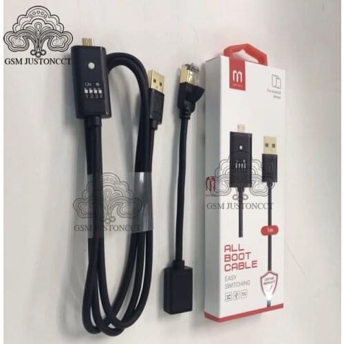 ORIGINAL NEW All Boot Cable ( EASY SWITCHING ) Micro USB RJ45 All in One Multifunction Boot Cable edl cable