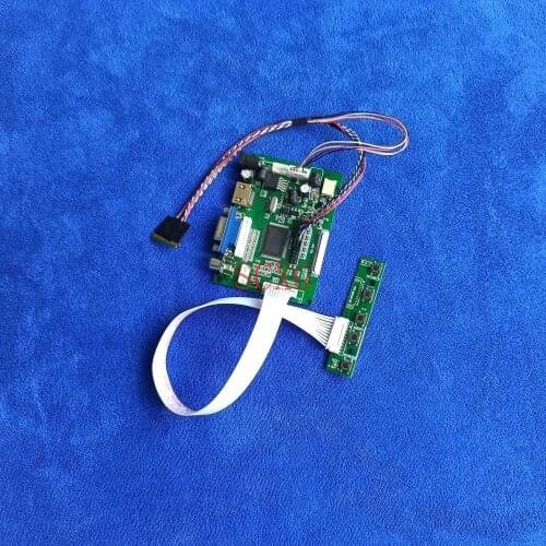 LCD display controller drive board For LTN133AT17/LTN133AT23 LVDS 40-Pin DIY Kit AV VGA HDMI-compatible LED 60Hz laptop 1366*768