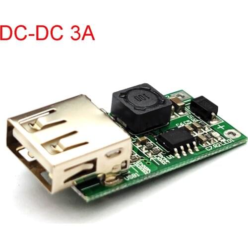 9V 12V 24V to 5V 3A USB step-down voltage regulator module DC-DC Converter Phone Charger Car Power Supply Module