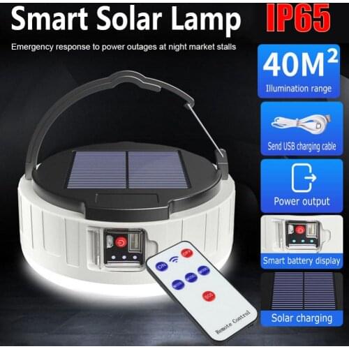 Solar Rechargeable Bulb LED USB Lamp Household Power Outage Emergency Bulb Camping lights