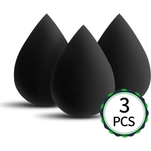 Makeup Sponge Professional Black Cosmetic Puff For Foundation Concealer Cream Beauty Make Up Soft Water Eyeshadows