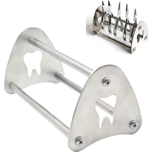 Dental Orthodontic Stainless Steel Pliers Forceps Scissors Stand Holder Rack Tool NEW ( without Plier)