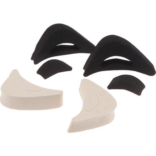 Forefoot Insert Pad For Women High heels Toe Plug Half Sponge Shoes Cushion Feet Filler Insoles Anti-Pain Pads Foot Care Tool
