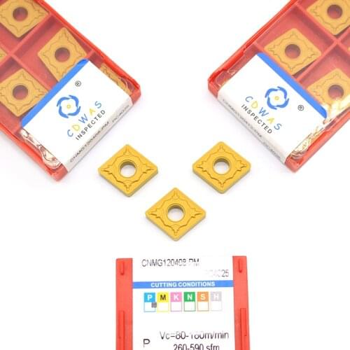 CNMG120404 CNMG120408 CNMG120412 PM PC4025 High Quality Carbide Inserts External Turning Tool CNC Lathe Tool For Hard Steel