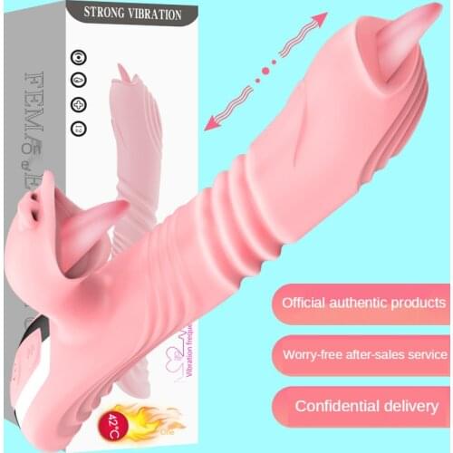 A88 Female G-SPORT Vibrator Heating Retractable USB Charging AV Stick Silicone Vibrator Womens Masturbator Simulation Dildos