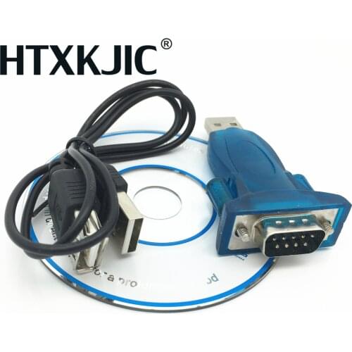 1pcs HL-340 USB to RS232 COM Port Serial PDA 9 pin DB9 Adapter support ForWindows7-64
