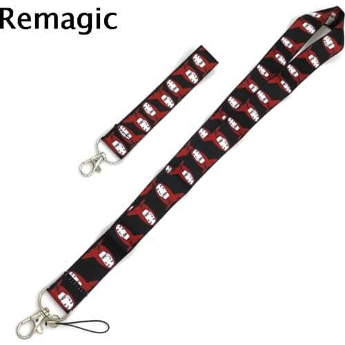 20pcs House of Paper hand Wristlet Keychain Lanyards Id Badge Holder ID Card Mobile Phone Badge Holder Key Strap webbings ribbon