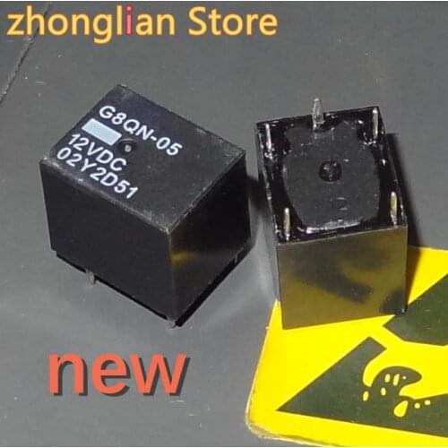 200pcs/Lot Relay G8QN-12VDC G8QN G8QN-05 T78 relay general purpose HFKW-012 new