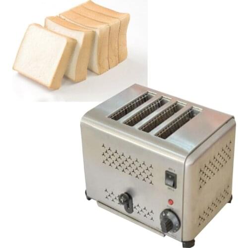 220V 1500W Electric Toaster Household Automatic Bread Baking Maker Breakfast Machine Toast Sandwich Grill Oven 6 Slice