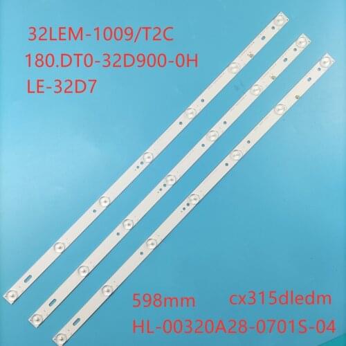 3 uds HL-00320A28-0701S-04 A3 D3 32LEM-1009/T2C 180 DT0-32D900-0H LE-32D7 JSL 32lem-1007/t2c... cx315dledm 180.DTO- 3218000-2H