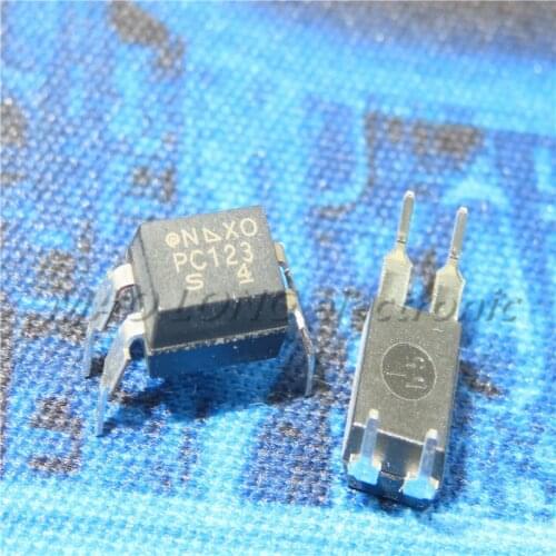 50PCS/LOT PC123 DIP4 DIP-4 Optocoupler Photoelectric coupling