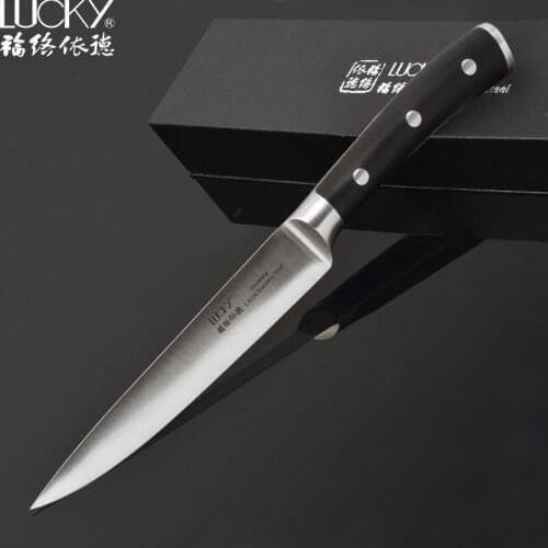 6.5 inch Chef Carving Knife Kitchen Germany 1.4116 Stainless Steel Rozar Sharp Meat Cutter Fish Fillet Knife POM Handle 54