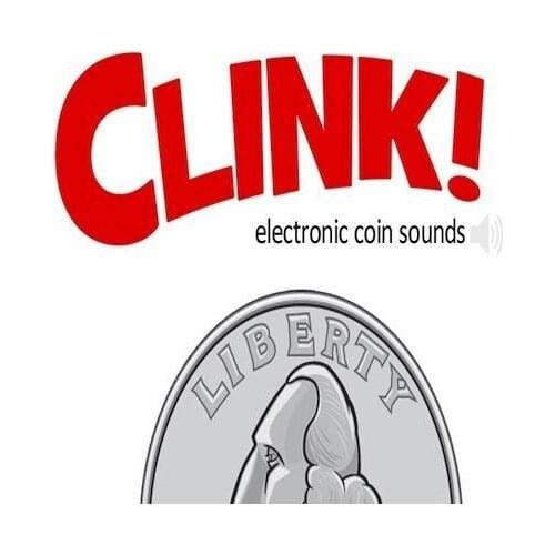 Clink! Electronic Coin Sounds - Magic Trick,Card,Close-Up Stage Magic,Magic Accessories,Funny,Illusions,Magia Toys,Joke