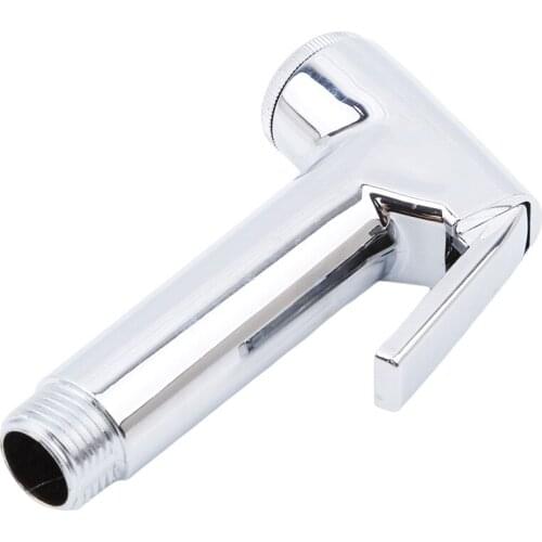 New Pressurized Hand Shower High Quality Chrome Toilet Spray Gun Bidet Telphone Shower Hose+Hand Shower Holder For Women Cleaner
