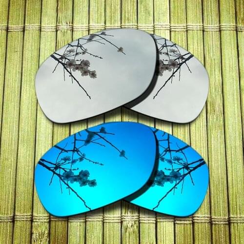 Polarized Replacement Lense For-Oakley Ten-x Sunglasses Frame - Chrome & Blue Combine Options