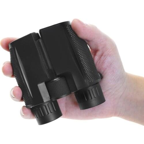 Professional Binoculars 10x25 BAK4 Prism High Powered Zoom Binocular Portable Hunting Telescope Pocket Scope for Sports Living