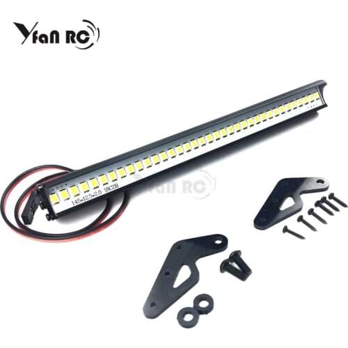 RC Crawler car 1/10 Super Bright Metal 36 LED Roof Lamp Light Bar for Trx4 SCX10 II 90046 90047 RC4WD D90 90027 F154
