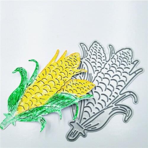 Happy Halloween Corn Cutting Dies Carbon Steel Stencils for DIY Scrapbooking Paper Cards Embossing album Craft Cut Die DM195
