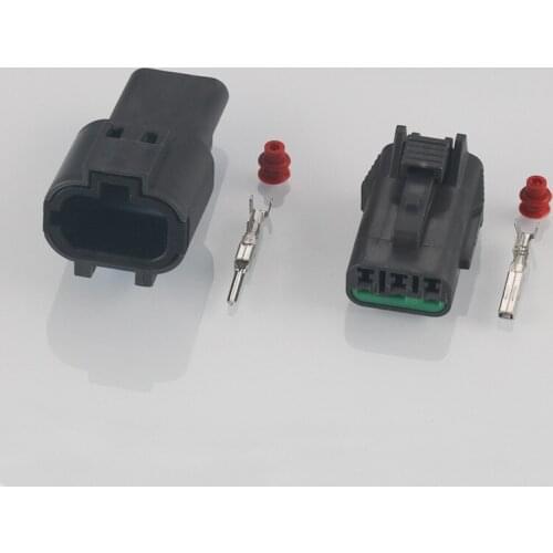 100sets 7123-7730-40 7222-7730-40 3 Pin Automobile Connector RX7 13B MAP WRX Car Speed Sensor Connector PB015-03850