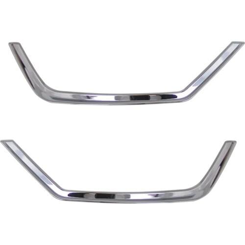 For Ford Kuga 2013-2019 ABS Chrome 2PCS Car Rear Fog Light Fog Lamp Headlight Decoration Cover Trim Car Styling Accessories