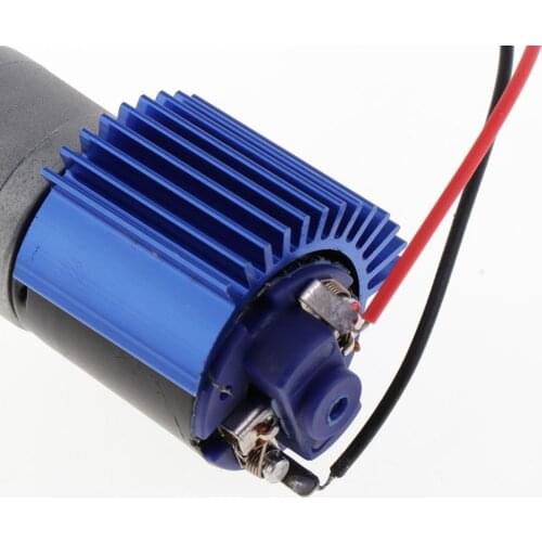 370 Motor with Heatsink Set for RC Car WPL B14 B24 B16 B36 C14 C24 C34, JJRC Q60 Q61 Q62 Q63 Q64
