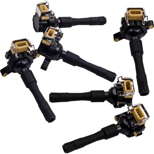 6x Ignition Coil Module for BMW 3 Compact E36 323ti M52 B25 / E46 325ti M54 B25 323i 2.5 328i 193 231 170 CV 320i & 46 323 325