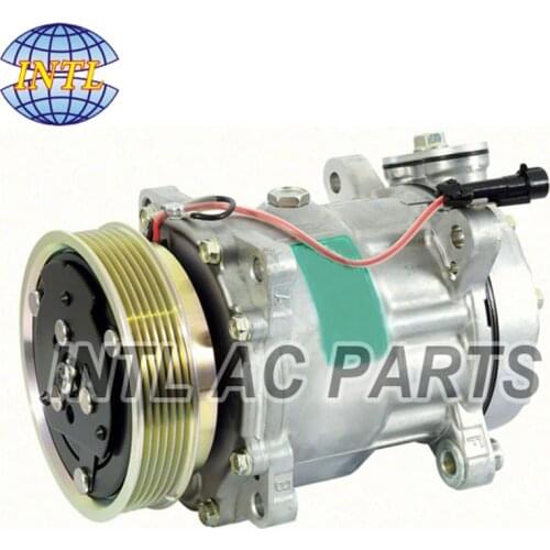 Sanden SD7V16 Car Auto Air AC Compressor for Alfa Romeo Lancia Maserati 606072890 60813335 60607289 71721748 71721747 71781777