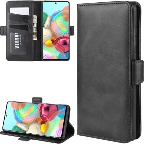 Case For Samsung M60S Leather Wallet Flip Cover Vintage Magnet Phone Case For Galaxy A81 Note 10 Lite Coque